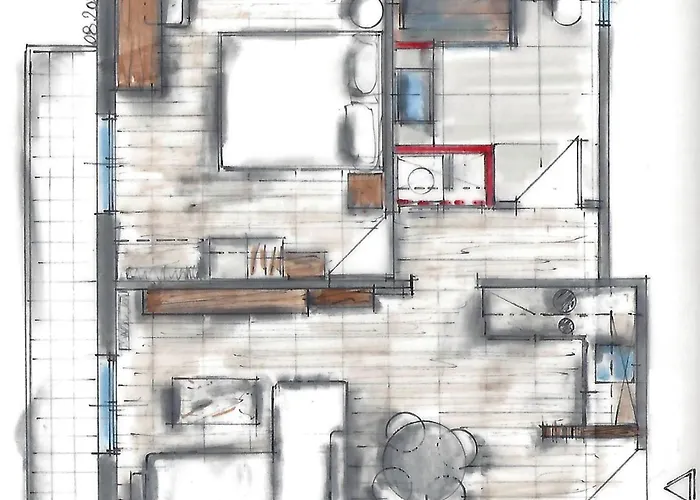 Apartamento Urban Hub - Downtown - Balcony - 200mbps - Netflix - Ac Tesalónica