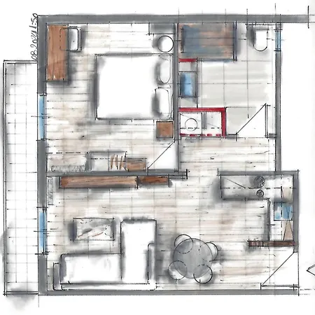 Apartment Urban Hub - Downtown - Balcony - 200mbps - Netflix - Ac Thessaloniki